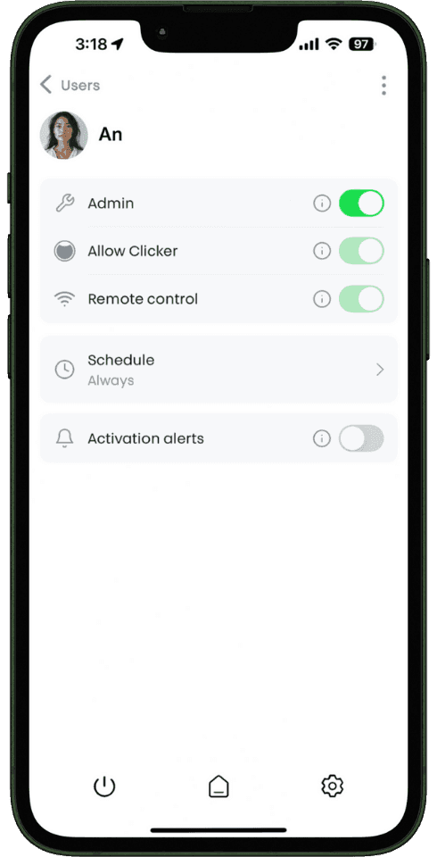 Share access