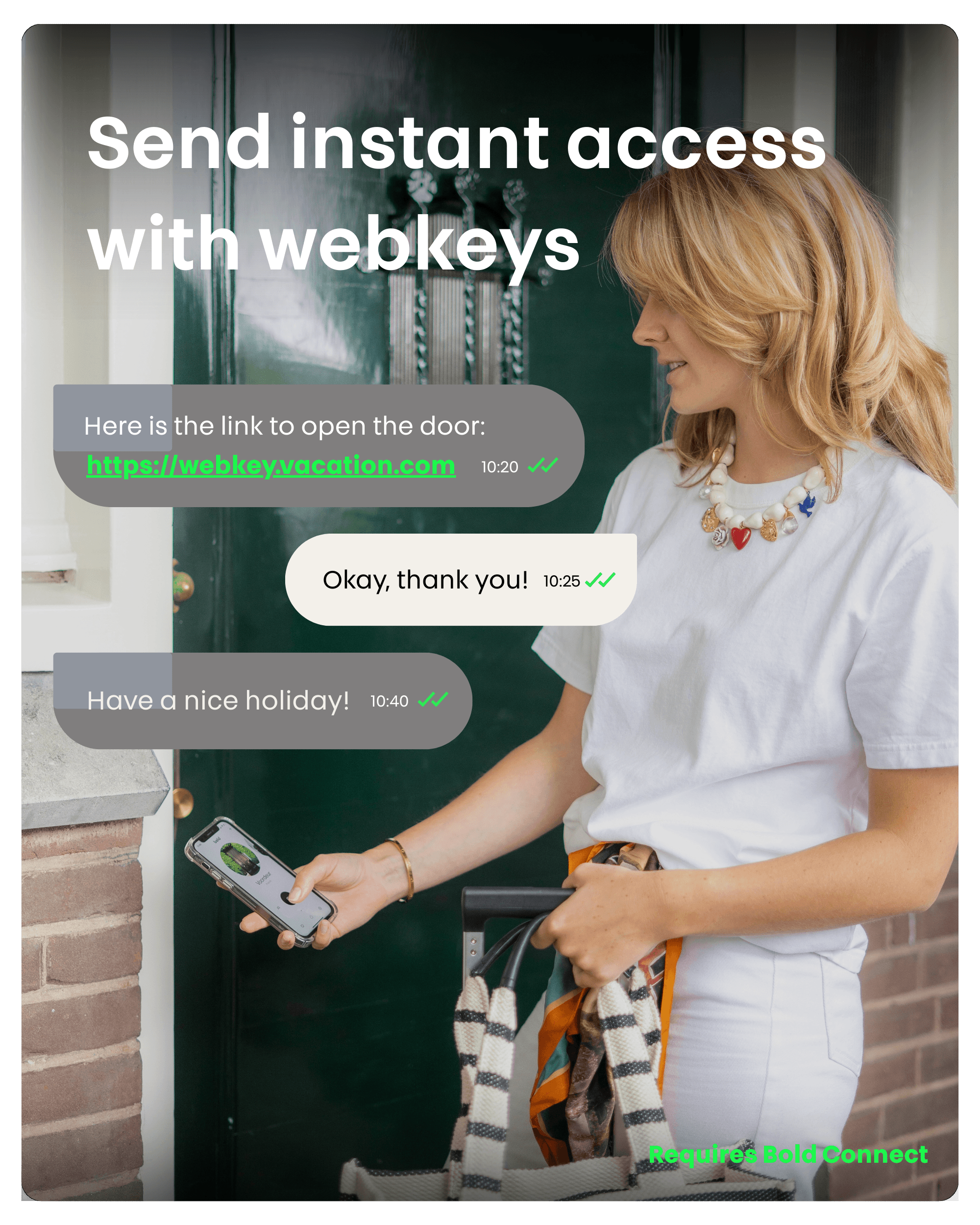 Instant access, no app required